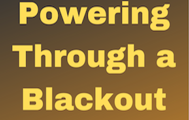 Powering Through a Black Out Flyer